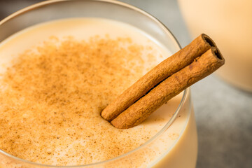 Cold Refreshing Pumpkin Spice Eggnog
