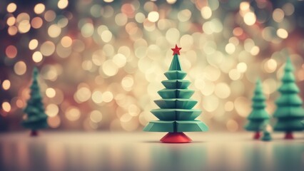 christmas tree with lights, background