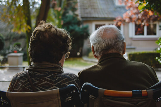 Siblings sharing caregiving responsibilities for aging parents, coordinating medical appointments and treatments, working together as a support network