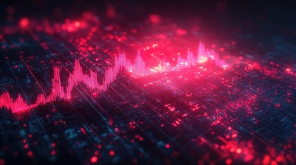 Profits Chart Showing Upward Trends - Ideal for Business Presentations or Reports
