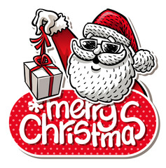 santa's gift label.ai