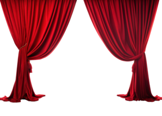 PNG Red Curtain border curtain red white background.