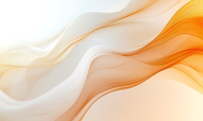 Dynamic Vector Background of transparent Shapes in orange and white Colors. Modern Presentation Template