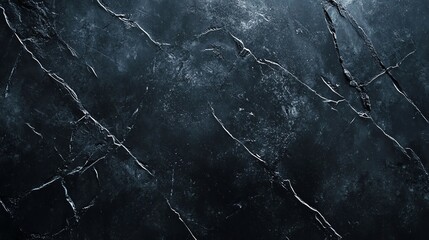 A dark textured surface featuring intricate cracks and patterns, perfect for backgrounds or artistic projects.