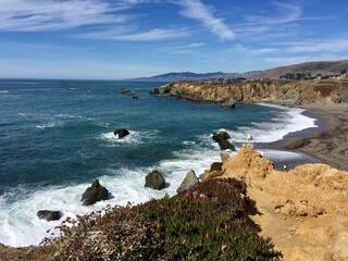 beach and rocks