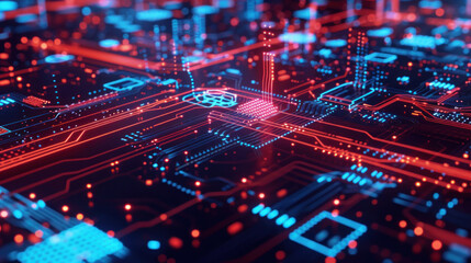 Fototapeta premium A digital platform offering resources and tools for software engineers, helping them build scalable and efficient applications.