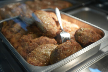 Wraps being ready to be served for dinner