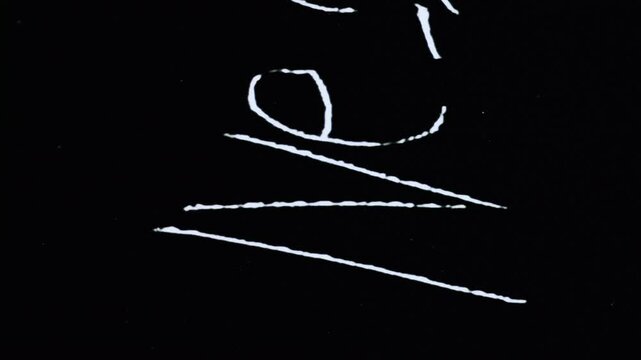 Old Vintage Film Dirt and Scratch Leader Seamless 4K Video Overlay Loop