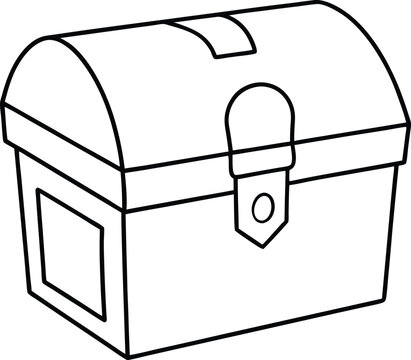 recommend clip art: loot box outline, line art loot box, minimalist loot box, loot box sketch, hand-drawn loot box, loot box vector illustration