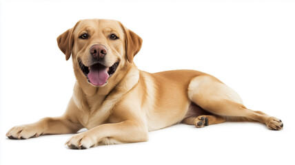  A playful Golden Retriever