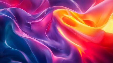 Fototapeta premium Dynamic abstract desktop vibrant shapes bold color accents wallpaper