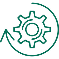 Process Vector Icon Design