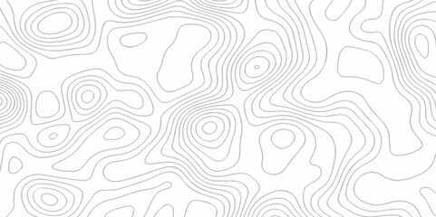 Abstract topographic White wave paper curved reliefs. Topographic map patterns, topography line map. Abstract white topography vector background. Contour maps. Vector illustration.