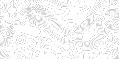 Abstract topographic White wave paper curved reliefs. Topographic map patterns, topography line map. Abstract white topography vector background. Contour maps. Vector illustration.