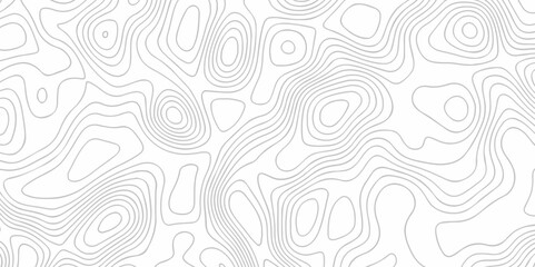Abstract topographic White wave paper curved reliefs. Topographic map patterns, topography line map. Abstract white topography vector background. Contour maps. Vector illustration.