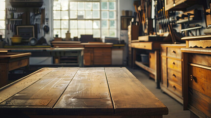 workshop for restoration and repair of furniture and wood products