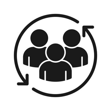 Inclusion icon vector illustration design. Color editable