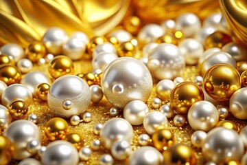 Elegant Gold and White Abstract Background for Modern Design, Textures, and Creative Projects