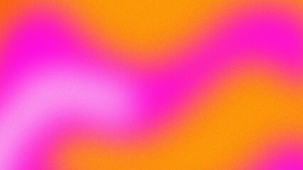 A textured gradient background with orange, white, and pink tones, showcasing a grainy noise effect that enhances its abstract poster appeal.