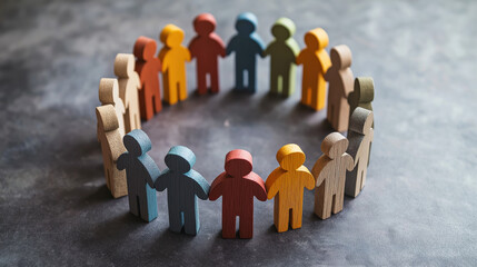 DEI, Diversity Equity And Inclusion Concept. People Figures in Various  Settings. Team Work, Diverse Culture