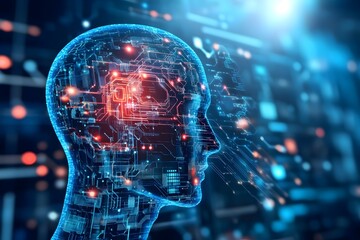 Harnessing AI Powered Technologies to Drive Productivity and Innovation in the Workplace  Sleek and modern digital solutions that boost business success through automation data analytics