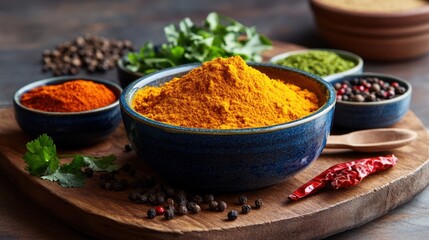 The Vibrant Spice Composition
