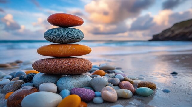 Pebble pile best sale