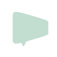 hand drawn speech bubble color