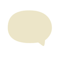 hand drawn speech bubble color