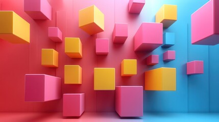 Obraz premium Cube design. Modern background for posters, covers, branding, banners, placards