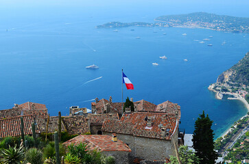 &Egrave;ze village seaview, south of france