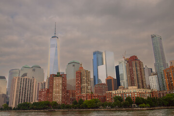 Fototapeta premium Skyscrapers and buildings of New York. USA.