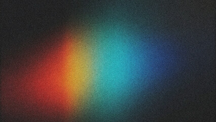 Colorful Gradient Background with Grainy Noise Texture. Modern and Futuristic Design with Smooth Fluid Shapes, Ideal for Posters with a Unique Visual Appeal