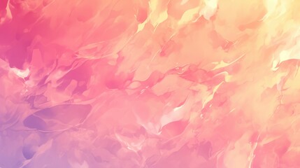 Obraz premium Illustration featuring a gradient of peach pink and purple hues Soft blurred background showcasing vibrant peach pink and purple color transitions