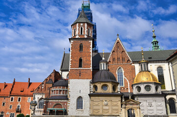 Royal Cathedral Wawel Castle in Krakow Poland