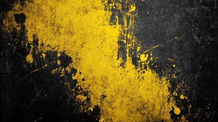 black and yellow grunge background