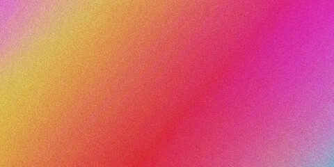 Colorful Gradient Background with Grainy Noise Texture. Modern and Futuristic Design with Smooth Fluid Shapes, Ideal for Posters with a Unique Visual Appeal