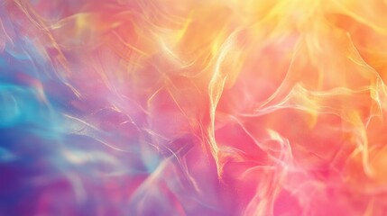 Obraz premium Abstract blurred texture featuring a multicolored vintage background with decorative fantasy elements ideal for garment design postcards or presentations