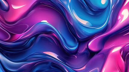 Obraz premium Trendy abstract gradient liquid wave backgrounds suitable for covers flyers brochures posters and wedding invitations Design element