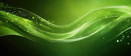 Green themed abstract background suitable for design purposes