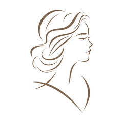 Beautiful Woman silhouette logo Girl logo Female Silhouette logo Woman silhouette logo Exotic Premium Vector Silhouette Pilates