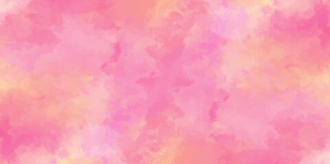 abstract colorful background with bokeh .Delicate sepia background with paint stains watercolor texture .subtle watercolor pink yellow blue gradient illustration.	