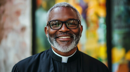 Fototapeta premium African American Pastor 