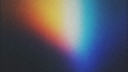 Colorful Gradient Background with Grainy Noise Texture. Modern and Futuristic Design with Smooth Fluid Shapes, Ideal for Posters with a Unique Visual Appeal