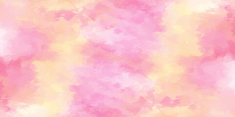 abstract colorful background with bokeh .Delicate sepia background with paint stains watercolor texture .subtle watercolor pink yellow blue gradient illustration.	