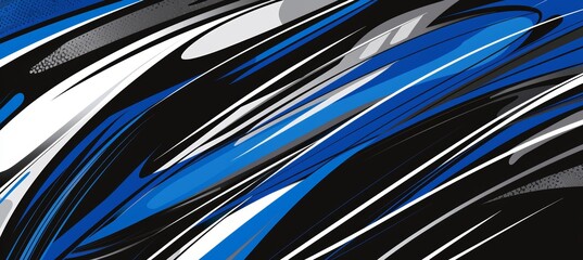 Hand drawn graphics on car side body panels. Abstract racing design concept. Decals for motorcycles, boats, trucks, cars, boats, and more. © typepng