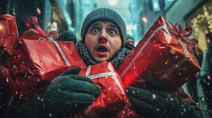 Obraz premium A website's Black Friday countdown hitting zero, as users rush to click on the best deals