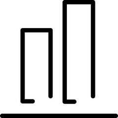 Single isolated icon with outline style icon on white background
