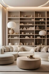 interior of a modern wardrobe