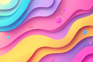Pattern background in colorful abstract style. Illustration template for summer.